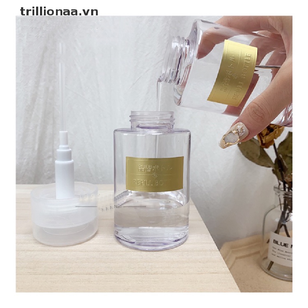 Chai Đựng Dung Dịch Tẩy Sơn Móng Có Nắp Đậy Tiện Dụng