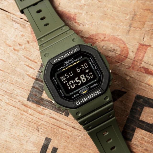 Đồng Hồ Casio Nam Dây Nhựa GSHOCK DW-5610SU-3DR Chính Hãng