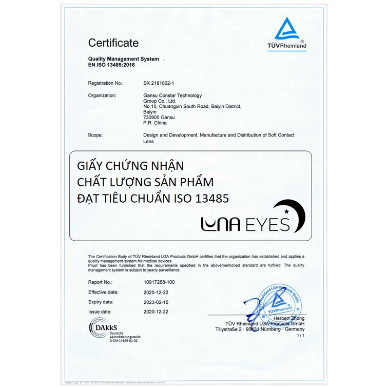 Khay đơn LUNA EYES cao cấp