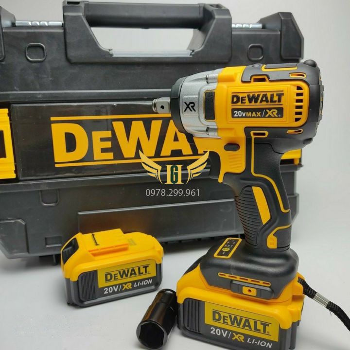 [ HÀNG CAO CẤP ] MÁY SIẾT BULONG DEWALT 20V DFC887, ĐỘNG CƠ KHÔNG CHỔI THAN, PIN TRÂU MÁY KHỎE