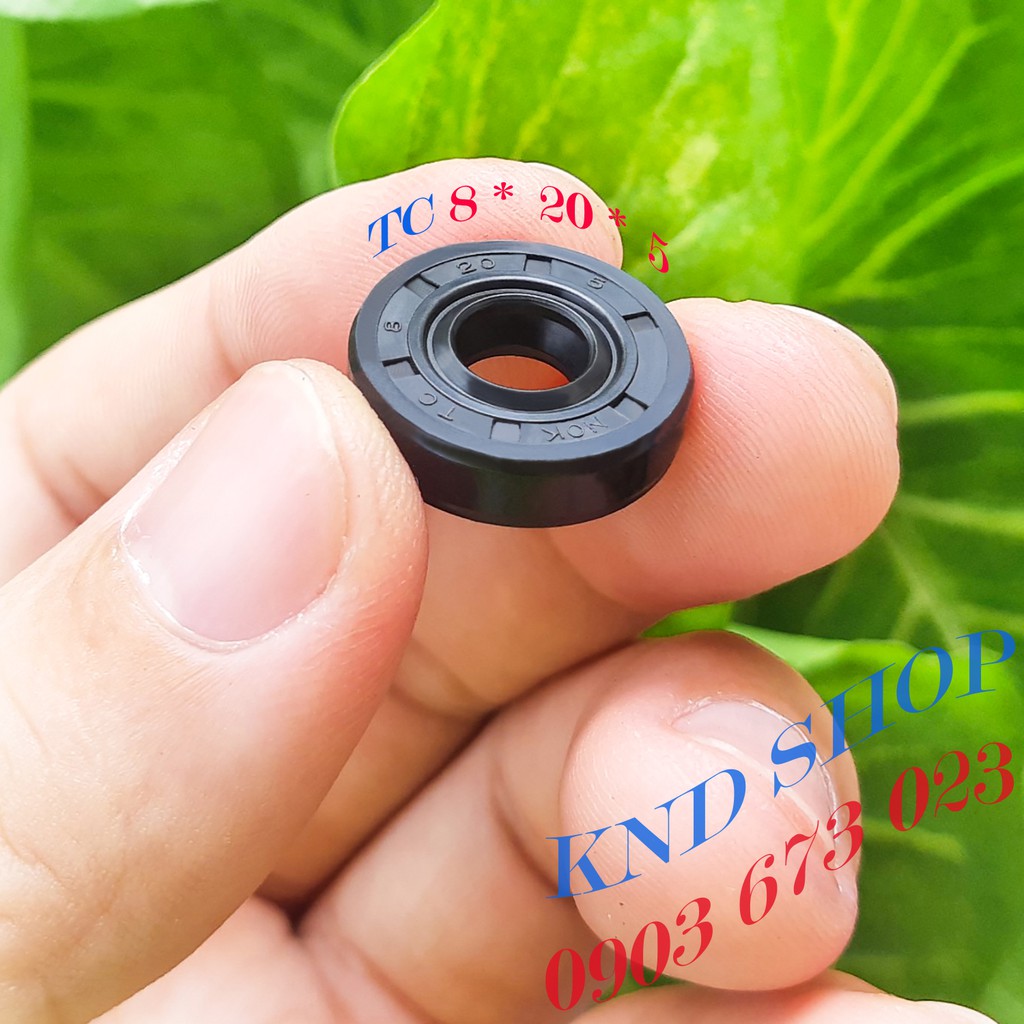 Phốt dầu,  TC 8x20 , phụ tùng xe máy và máy dân dụng -Giá 01 cái & Gi.ảm 50% từ 10 cái