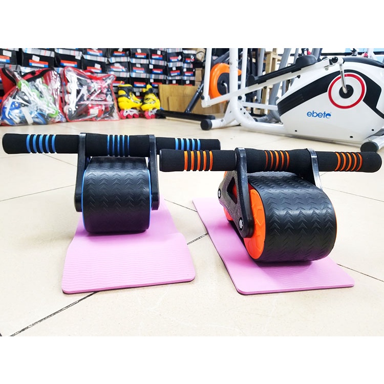 [Màu ngẫu nhiên] Con lăn tập bụng thế hệ mới AB New 2021 ✅ Thiết kế băng tải siêu bền + ⚡ lò xo trợ lực kéo về