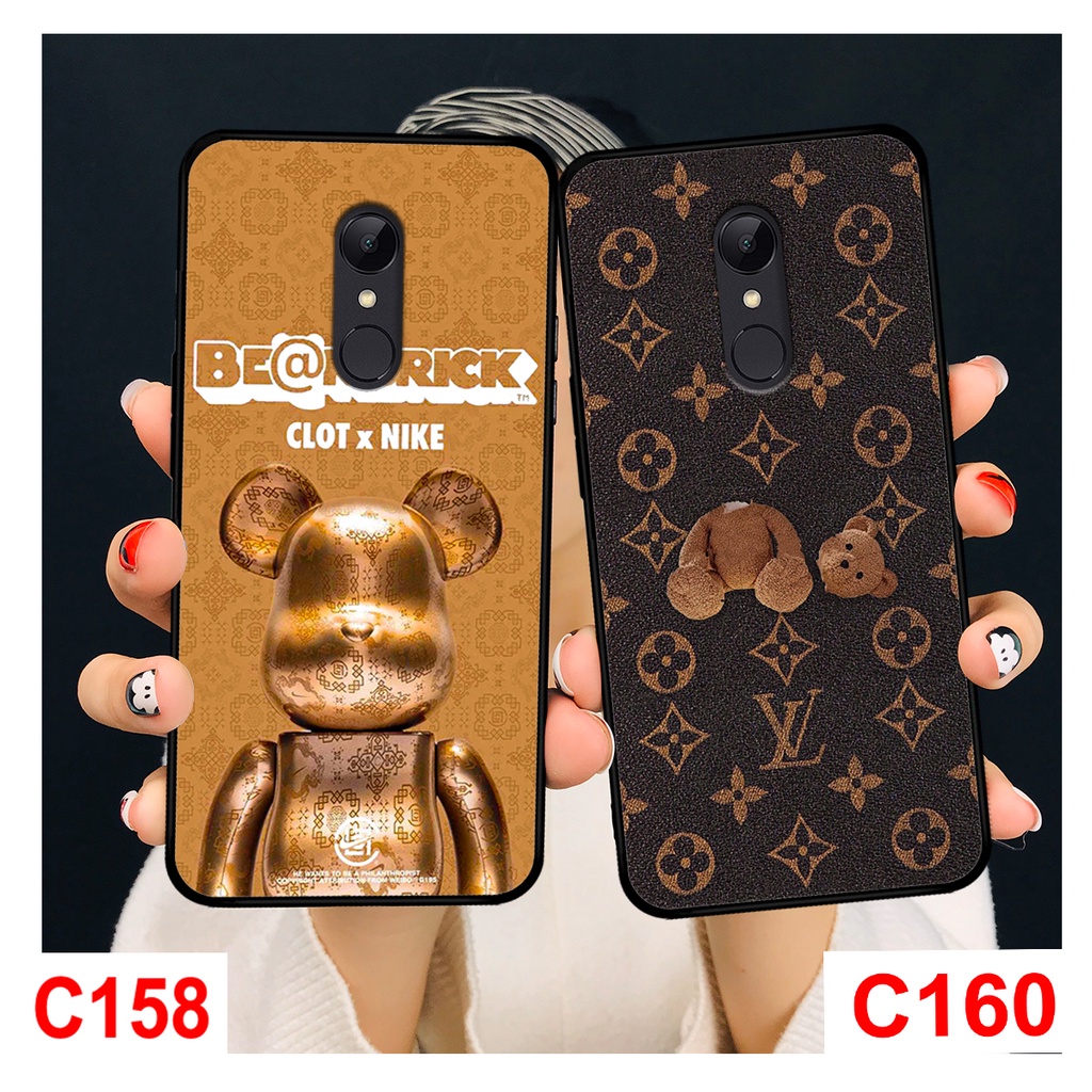 Ốp Redmi Note 4 - Redmi 5 Plus in hình gấu bearbrick thời trang. ốp lưng xiaomi redmi rẻ bền đẹp.