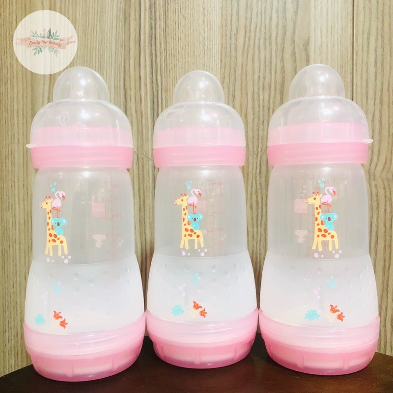 Bình sữa chống đầy hơi MAM 160ml/260ml