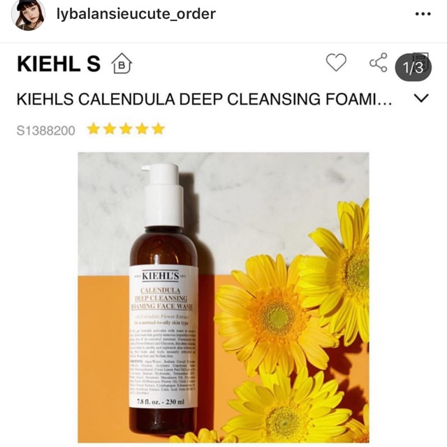 Srm và Toner hoa cúc+2,2% shopee