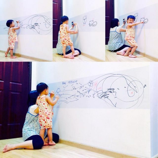 Decal bảng dán tường 60 x 200 cm