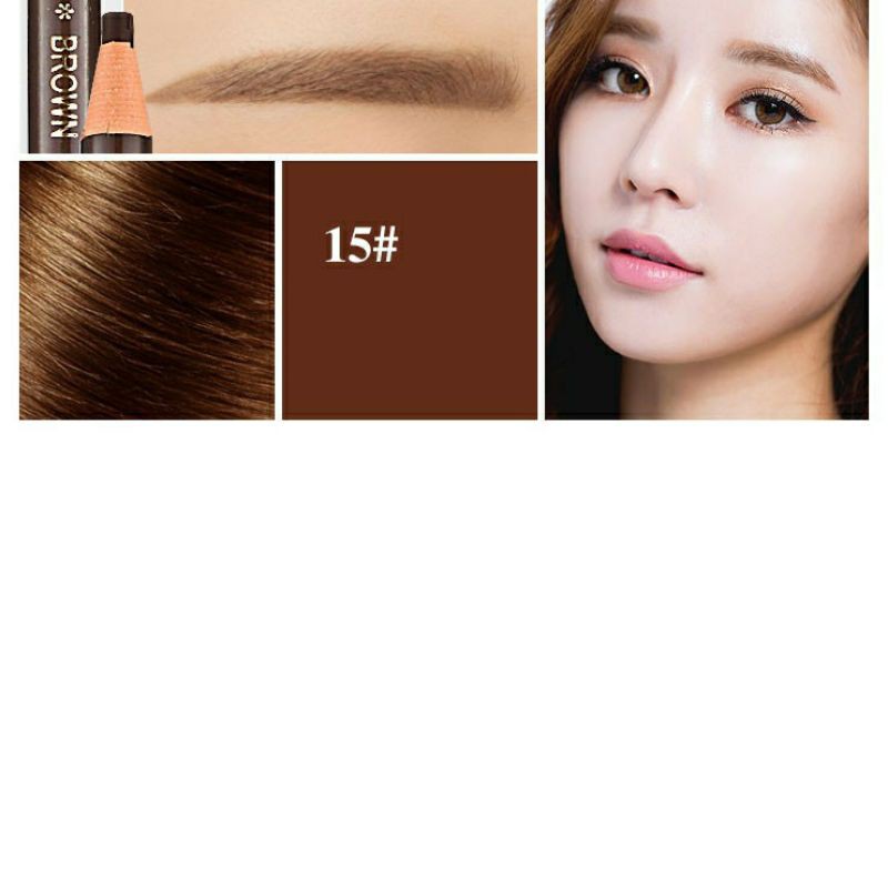 Chì xé kẻ mày mày màu 15 nâu 09 nâu đen Cosmetic999