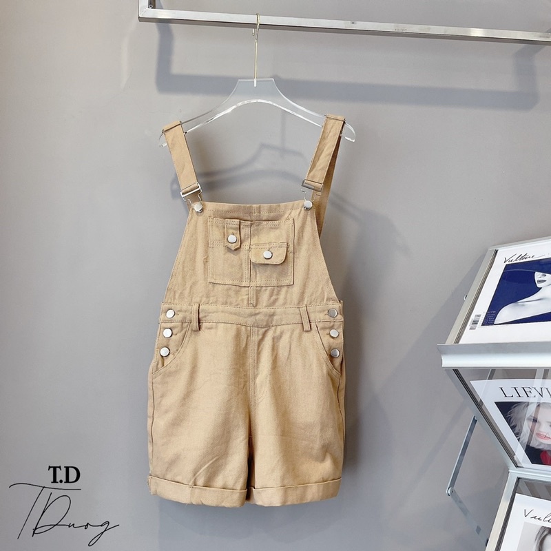 🎄 Set quần yếm jean mix pull giấy siêu đẹp. Size S M