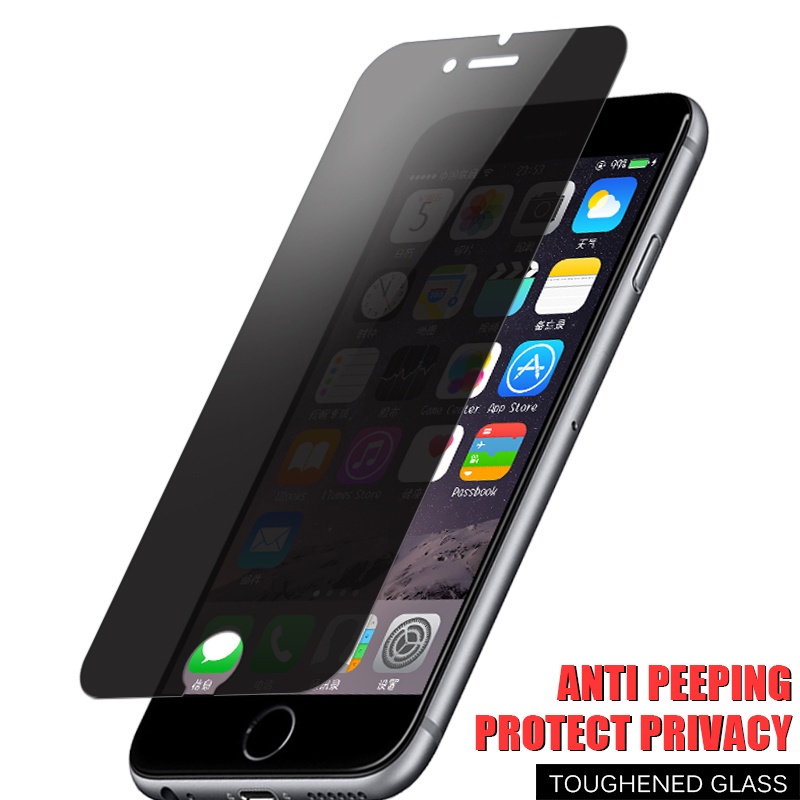 Kính cường lực bảo vệ màn hình chống nhìn trộm cho iPhone 7 8 Plus 11 12 13 Pro Max 11 Pro XS Max X XR SE 2020