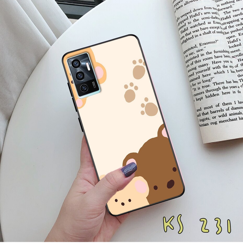 Ốp lưng Vivo V23 5G - Vivo V23e - Ốp in hình gấu bear ngộ nghĩnh