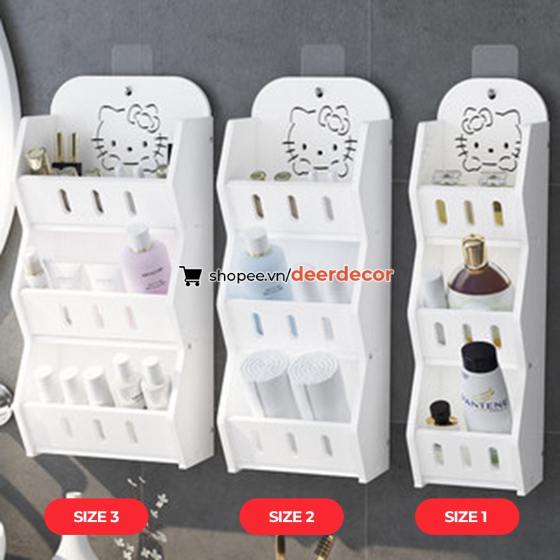 Kệ Treo Tường Phòng Tắm, Sắp Xếp Phòng Tắm Gọn Gàng - DEER DECOR