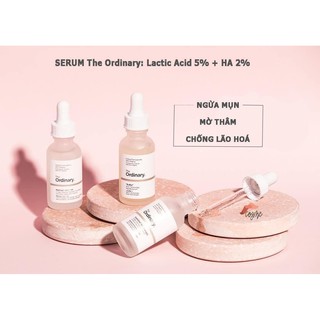 [The Ordinary] Serum sáng da giảm thâm Lactic Acid 5% + HA