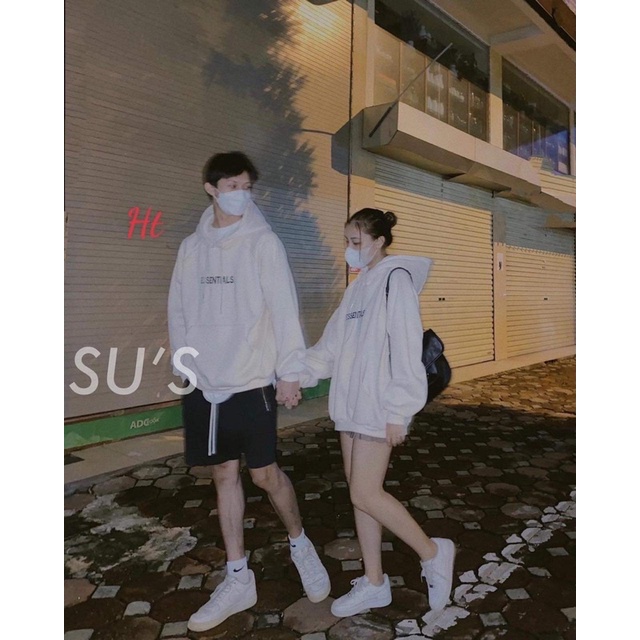 Áo hoodie ESS in tay H2