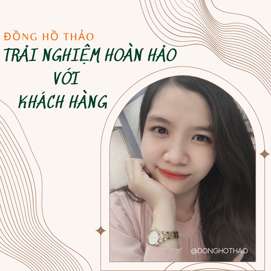 Đồng Hồ Nữ Halei 348 Nhỏ Xinh Sang Chảnh