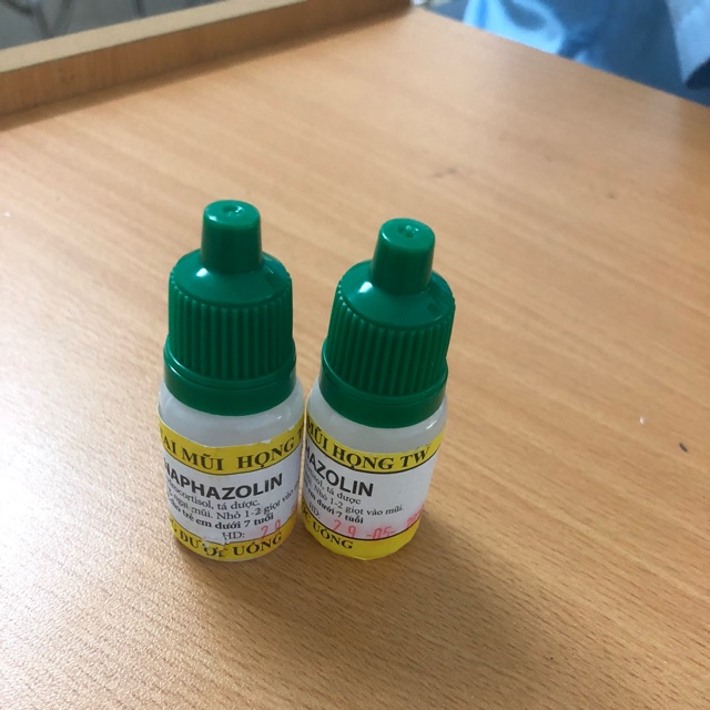 Nhỏ mũi Corti Naphazolin