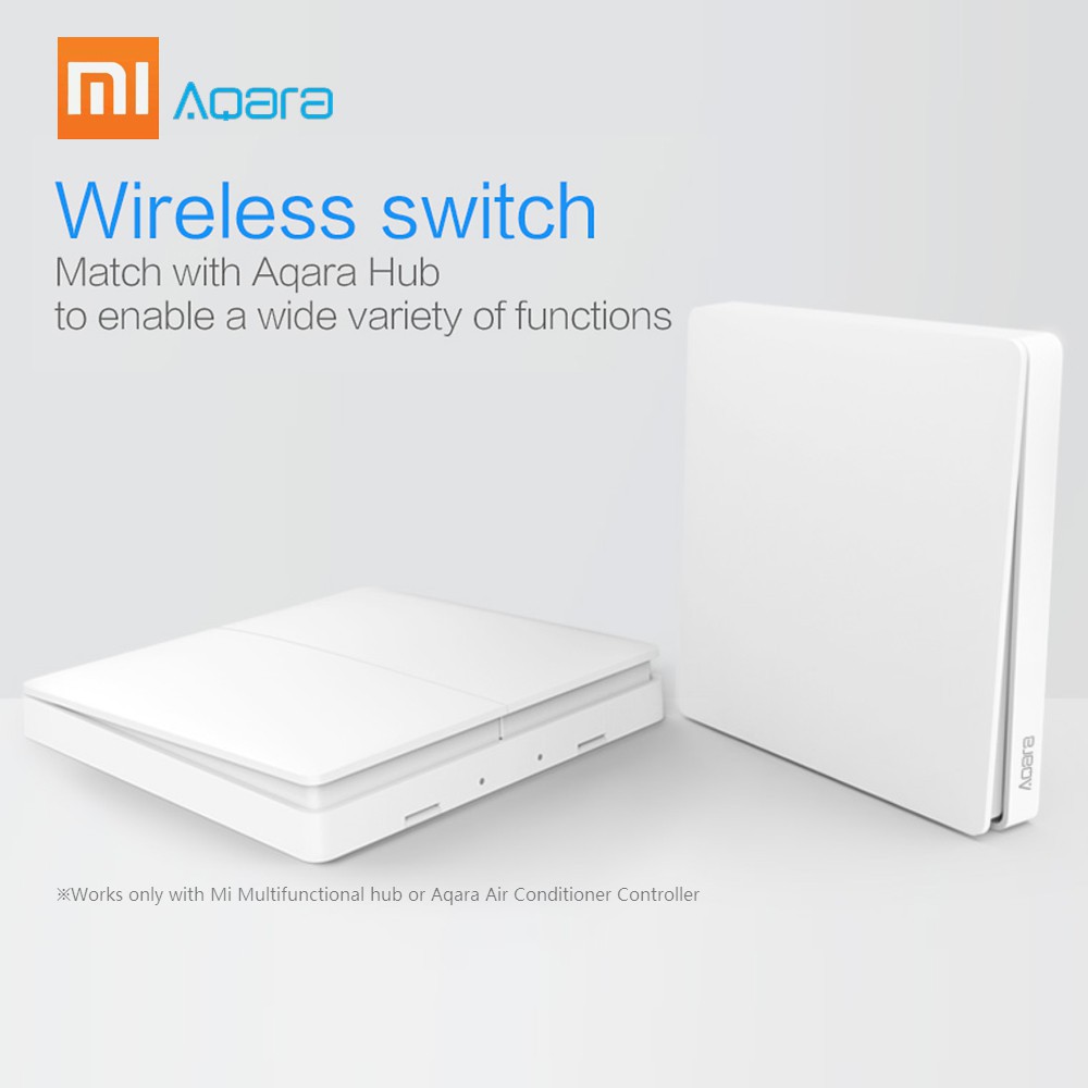 Công tắc thông minh 1 nút Xiaomi Aqara wireless switch D1 ( wall-mounted) one-touch version