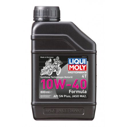 NHỚT XE MÁY LIQUI MOLY MOTORBIKE 4T 10W-40 FORMULA 800ML - 3036 Made in Germany