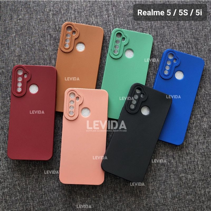 Ốp Điện Thoại Silicon Màu Dễ Thương Cho Realme 5i Realme 5i 5S / Redmi Note 8 Realme 6 Realme Narzo Realme 6 Realme Narzo
