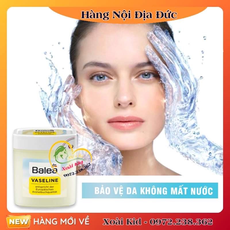 Kem nẻ Vaseline Balea của Đức