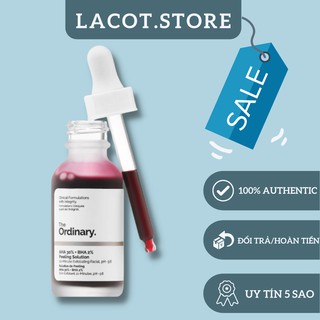 Tẩy tế bào chết mặt the ordinary aha 30% + bha 2% peeling solution 30ml