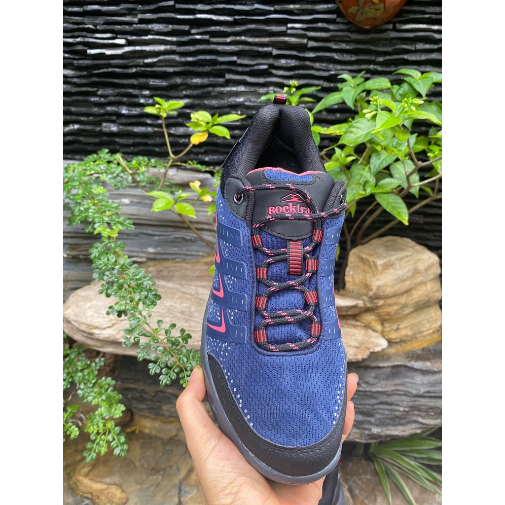Giày leo núi đi bộ đường dài thoát nước Rocktrail