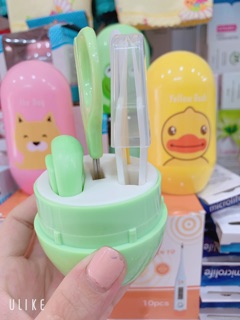 Bộ dụng cụ bấm móng tay hình thú cho bé