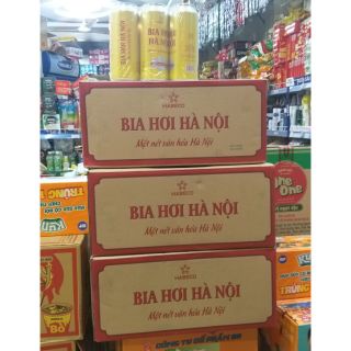 Bia Hơi Hà Nội Thùng 24 lon x 500ml