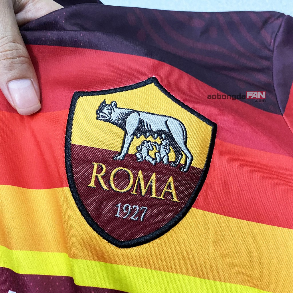 Áo Bóng Đá Roma 20/21 Mới Nhất - Thun Cao Cấp (Hình Thật)