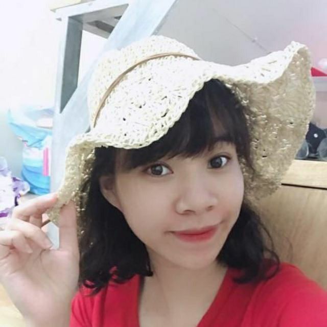Mũ nón cói móc tiểu thư chất đẹp giá lẻ bằng sỉ