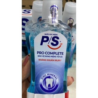 Nước súc miệng P/S Pro Complete 130ml