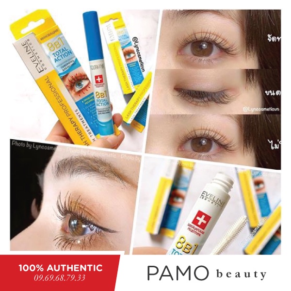 Huyết thanh dưỡng dài mi Eveline 8 in 1 Total Action | BigBuy360 - bigbuy360.vn