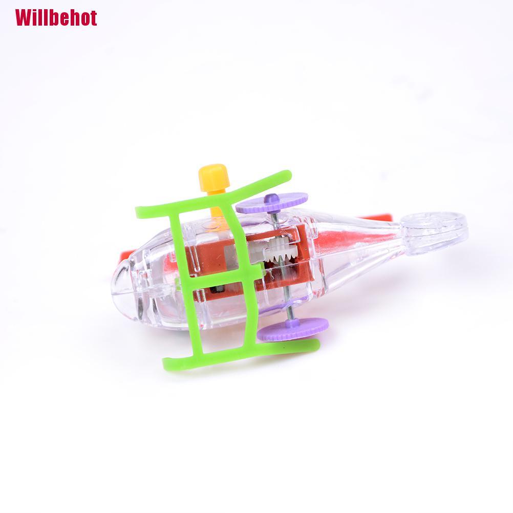 Bộ 2 máy bay mini lên dây cót bằng sợi đay trong suốt