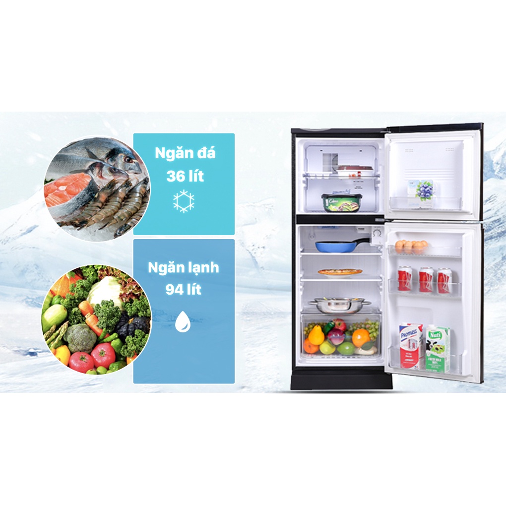 Tủ lạnh Aqua 143L AQR-T150FA(BS)