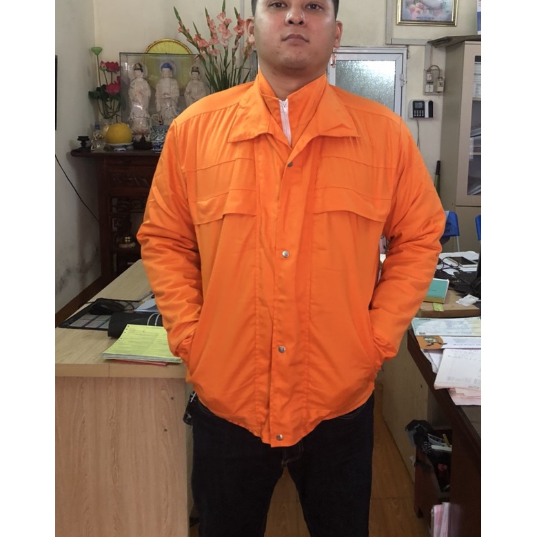 Áo bảo hộ 3 lớp màu cam