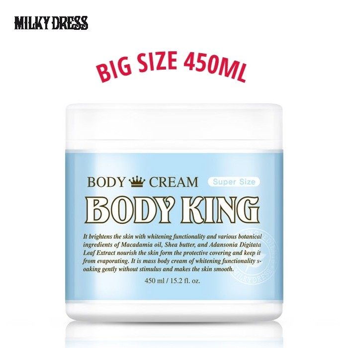 Kem Dưỡng Trắng Body Milky Dress Body King