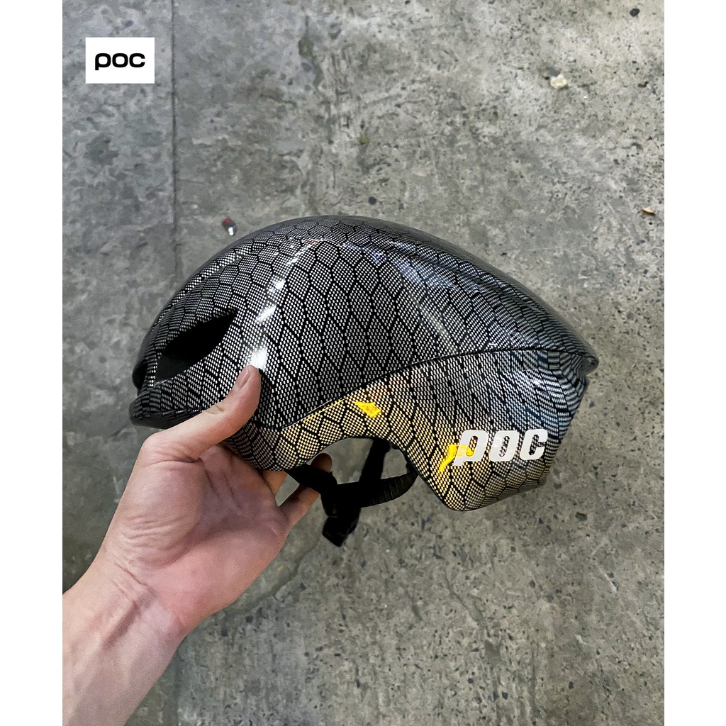 NÓN POC 02 MÀU TỔ ONG BÓNG CHÍNH HÃNG BẢO HÀNH 12 THÁNG