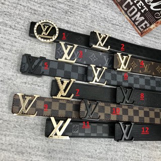 Thắt Lưng LV Mặt LV, Mặt Vuông Dễ Phối, Tiện Lợi-Thắt Lưng Nam
