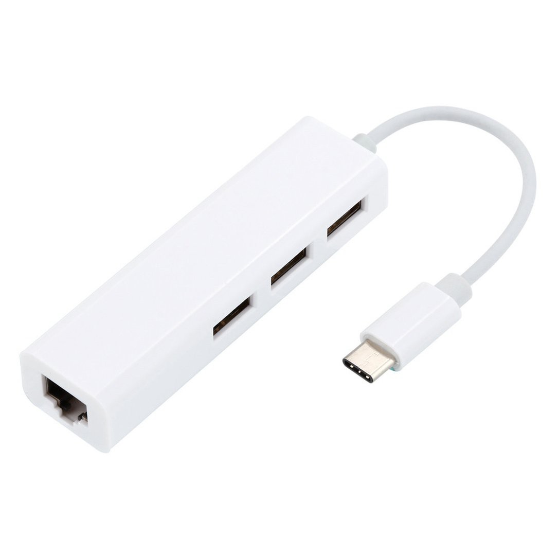 Cáp Chuyển Đổi Usb-C Usb 3.1 Type C Sang Usb Rj45 Ethernet Lan 1210 Cho Macbook Pc