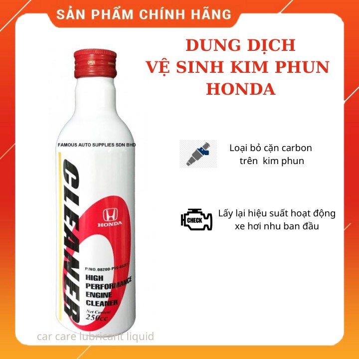 Dung dịch súc rửa kim phun chính hãng HONDA