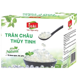 Trân châu thủy tinh 3Q Yoki 300g