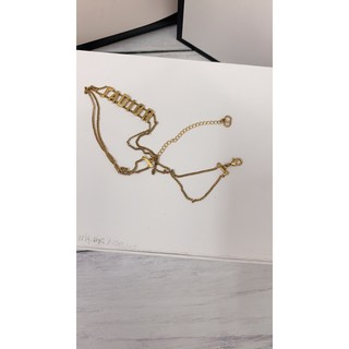 vòng cổ chocker jadior ( bản nhỏ như hình, khắc logo xịn xò)