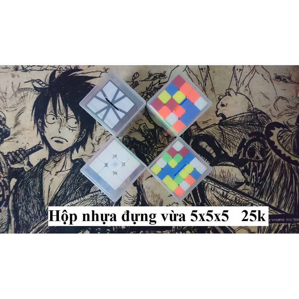 Phụ kiện Rubik Hộp nhựa đựng rubik 5x5x5