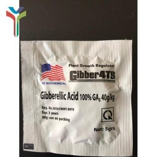 Phân bón lá cao cấp Gibber 4TB GA3 dạng viên sủi 5gram