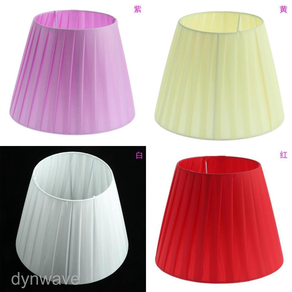 Chao đèn bàn/trần bằng vải kiểu đơn giản