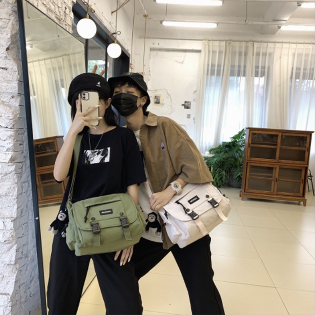 Túi đeo chéo đi học đi chơi phong cách ulzzang thời trang hàn quốc | BigBuy360 - bigbuy360.vn