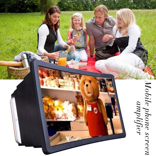 Kính 3D Phóng Đại Màn Hình Điện Thoại F2 Cho Cảm Giác Xem Chân Thật | BigBuy360 - bigbuy360.vn