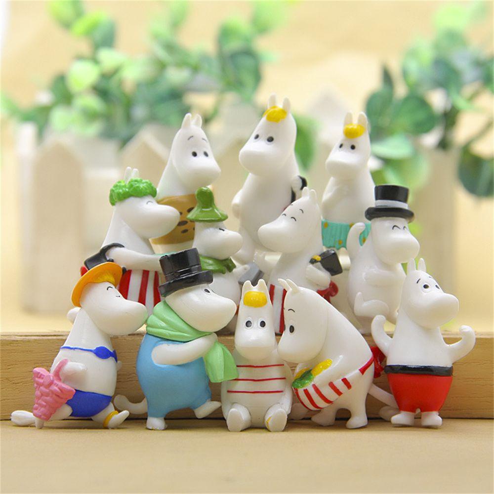 HARRIETT Mô Hình Hà Mã Hoạt Hình 4cm Trang Trí Giáng Sinh