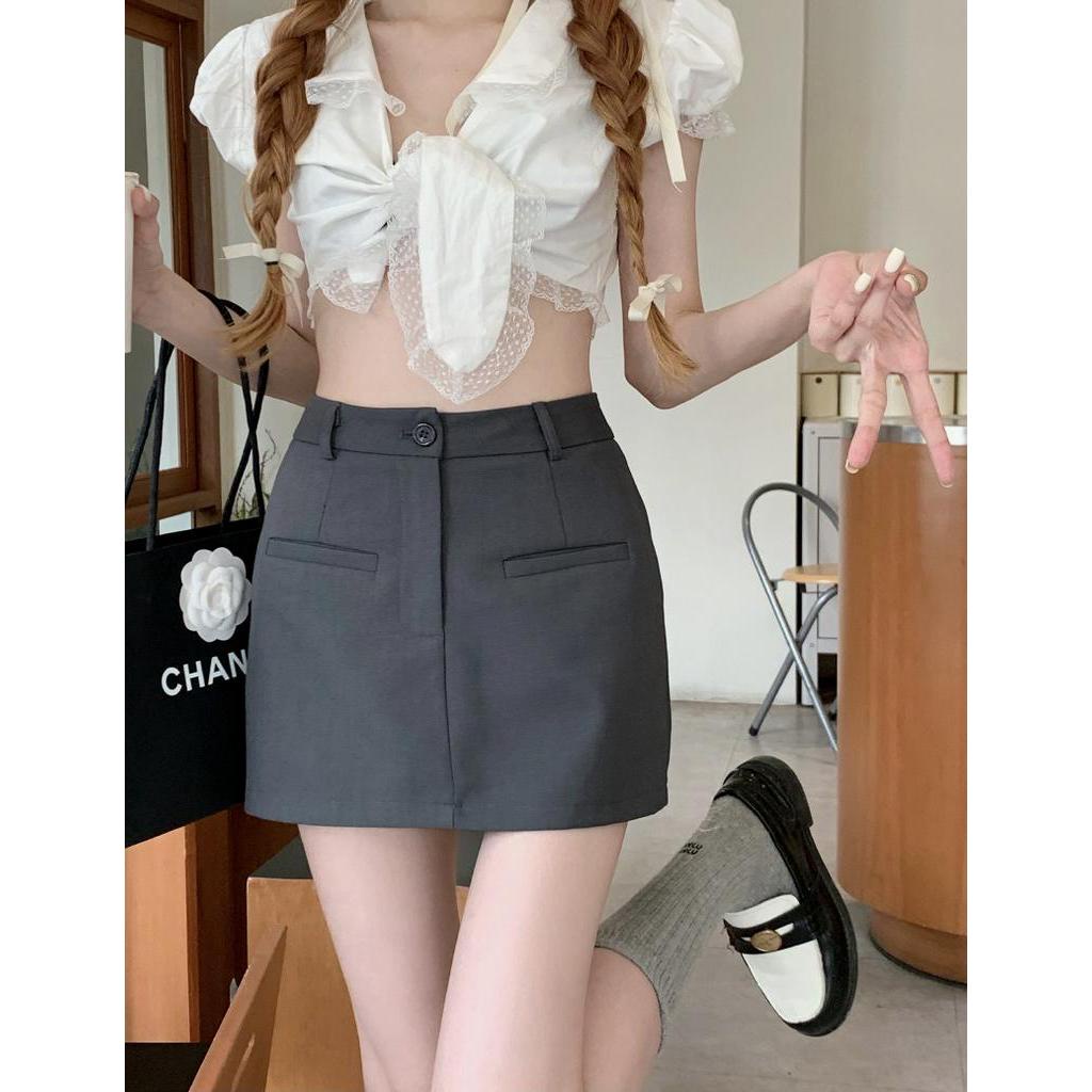 62365 Bộ Đồ Lót Vải Váy Chữ A Miniskirt Hông