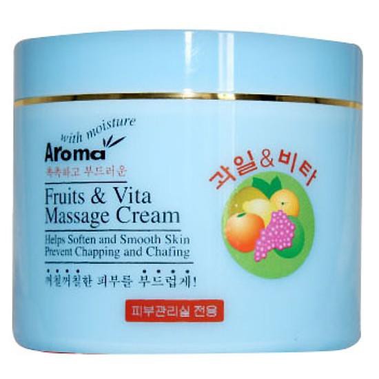 [Chính hãng] Kem Massage Trái Cây Aroma Fruit Vita Massage Cream 480ml