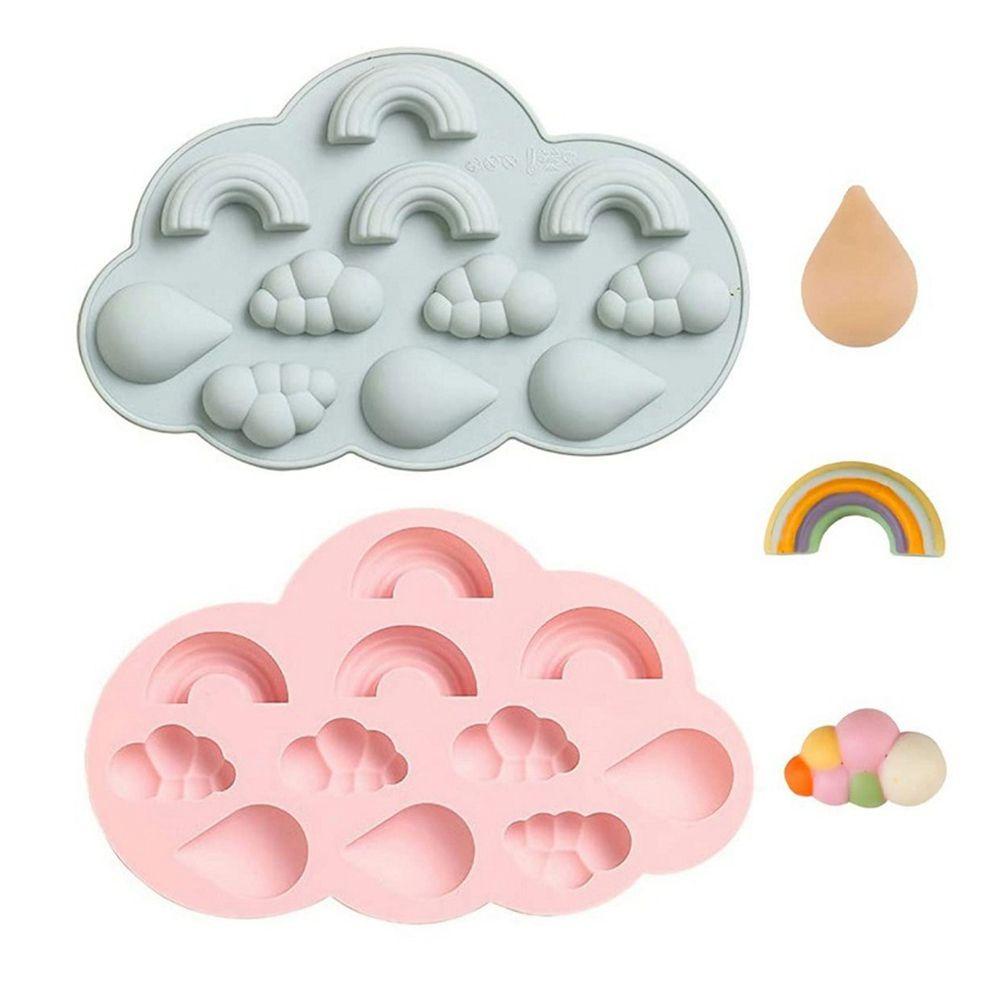 AUGUSTINA Khuôn Silicone Tạo Hình Làm Bánh Kẹo Hình Giọt Nước